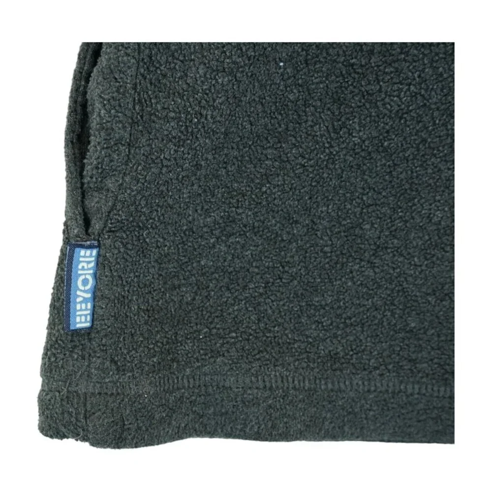 Disney Eeyore Womens Fleece Sweatshirt 1/4 Zip L Gray Unit‎ 45 Poly Blend